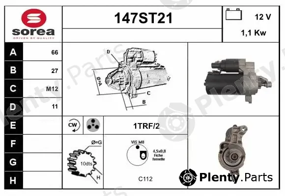 Startcar 147ST21 — Starter
