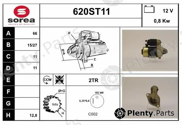 Startcar 620ST11 — Starter