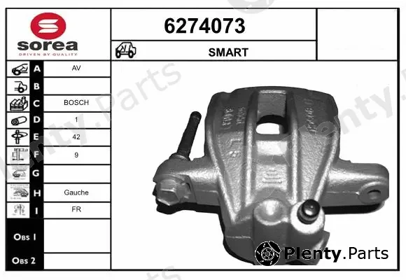 Startcar 6274073 — Brake Caliper