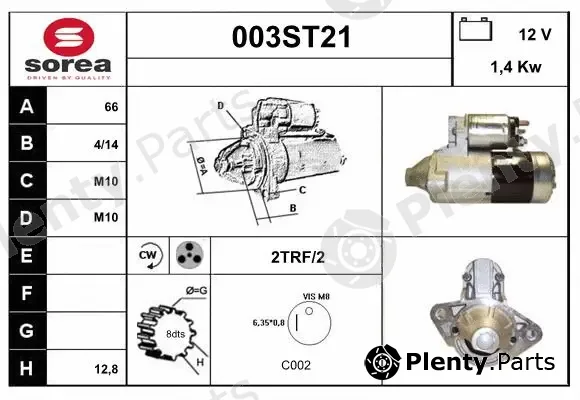 Startcar 003ST21 — Starter