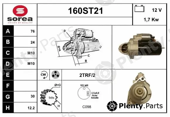 Startcar 160ST21 — Starter