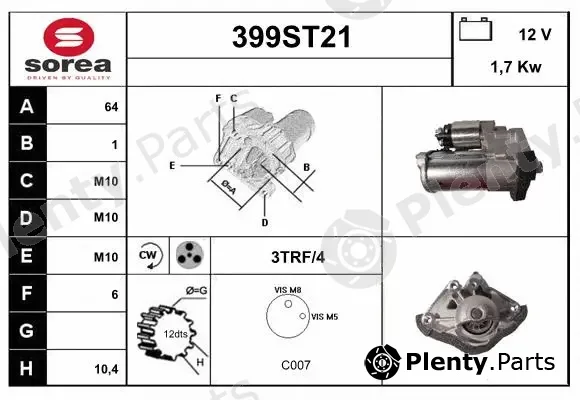 Startcar 399ST21 — Starter
