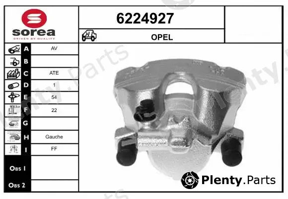 Startcar 6224927 — Brake Caliper