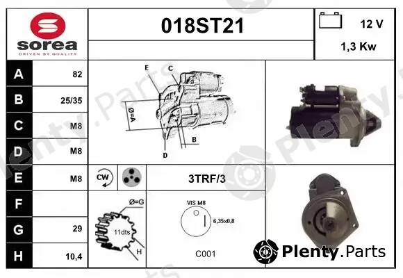 Startcar 018ST21 — Starter