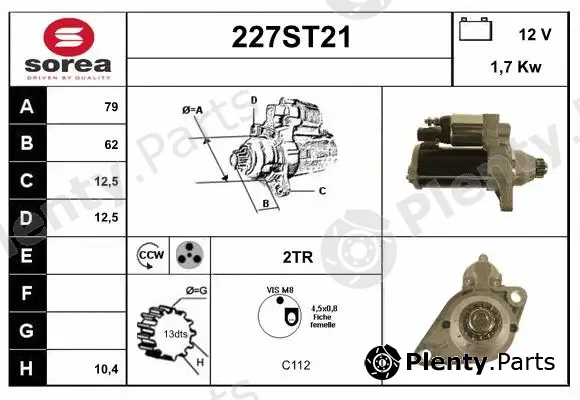 Startcar 227ST21 — Starter
