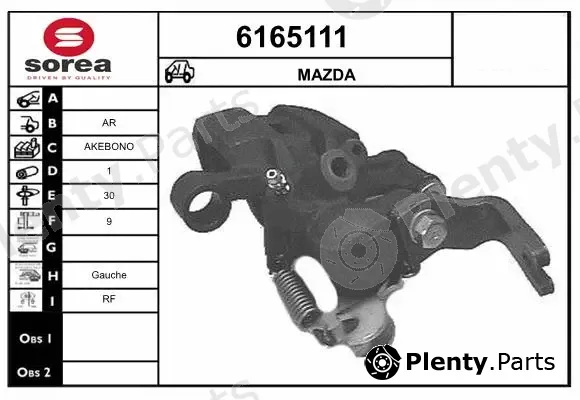 Startcar 6165111 — Brake Caliper