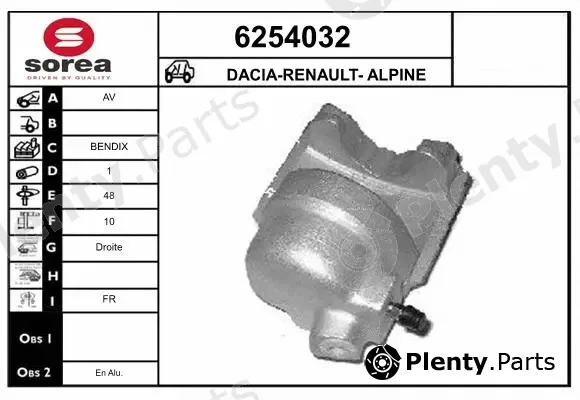 Startcar 6254032 — Brake Caliper