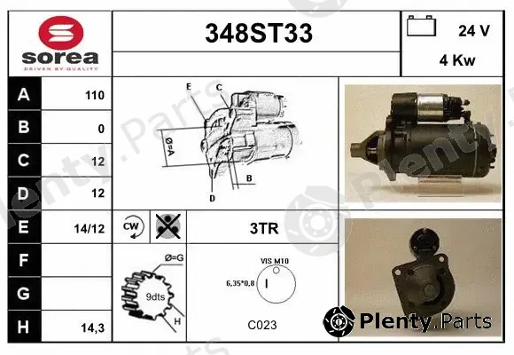 Startcar 348ST33 — Starter