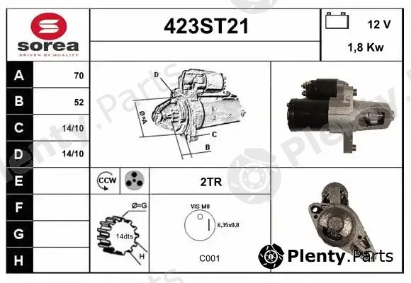 Startcar 423ST21 — Starter