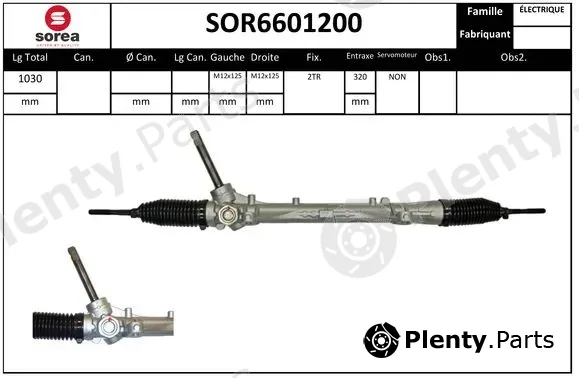 Startcar SOR6601200 — Steering Gear