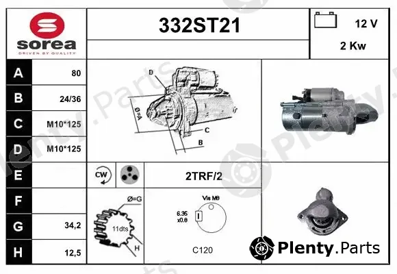 Startcar 332ST21 — Starter