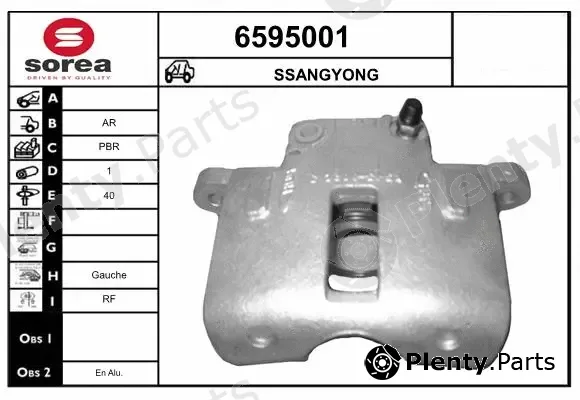 Startcar 6595001 — Brake Caliper