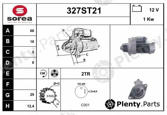 Startcar 327ST21 — Starter