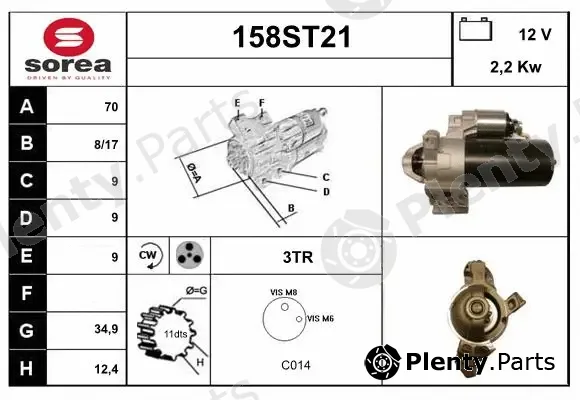 Startcar 158ST21 — Starter