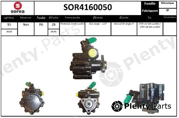 Startcar SOR4160050 — Hydraulic Pump, steering