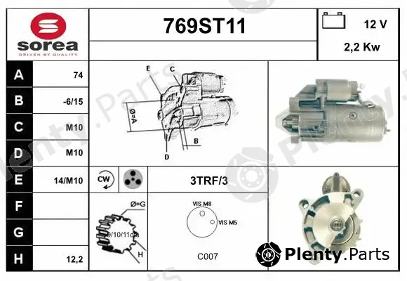 Startcar 769ST11 — Starter