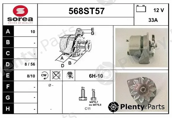 Startcar 568ST57 — Alternator