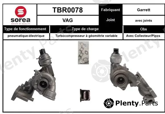 Startcar TBR0078 — Charger, charging (supercharged/turbocharged)