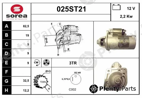 Startcar 025ST21 — Starter