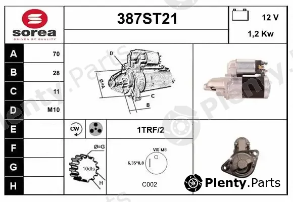 Startcar 387ST21 — Starter