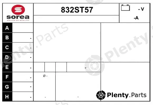 Startcar 832ST57 — Alternator