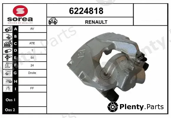 Startcar 6224818 — Brake Caliper