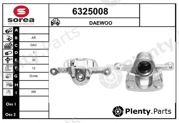 Startcar 6325008 — Brake Caliper