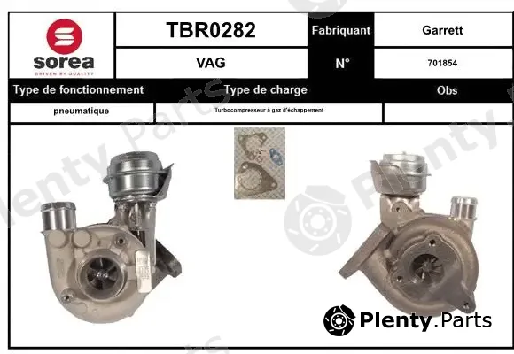 Startcar TBR0282 — Charger, charging (supercharged/turbocharged)