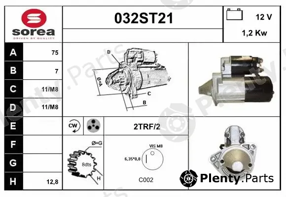 Startcar 032ST21 — Starter
