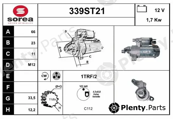 Startcar 339ST21 — Starter