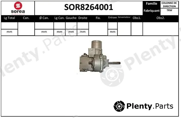 Startcar SOR8264001 — Steering Column