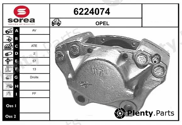Startcar 6224074 — Brake Caliper