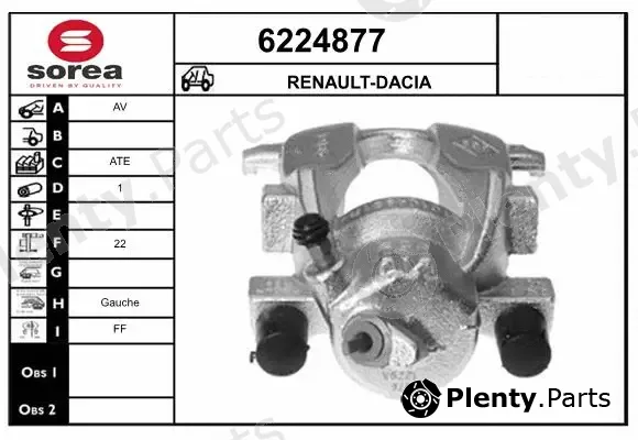 Startcar 6224877 — Brake Caliper