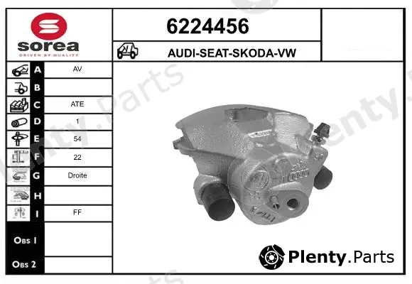 Startcar 6224456 — Brake Caliper