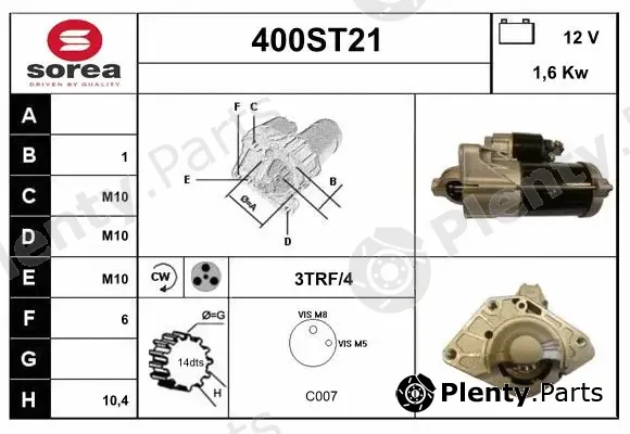 Startcar 400ST21 — Starter