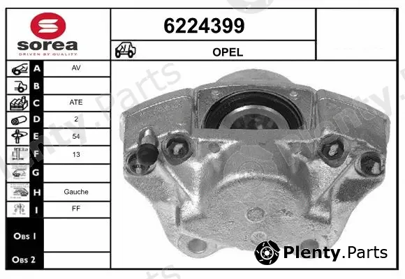 Startcar 6224399 — Brake Caliper