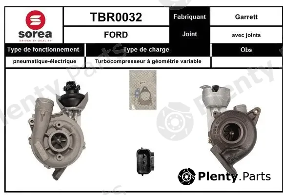 Startcar TBR0032 — Charger, charging (supercharged/turbocharged)