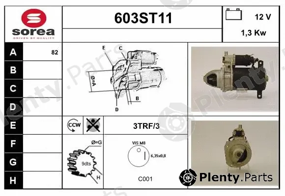 Startcar 603ST11 — Starter