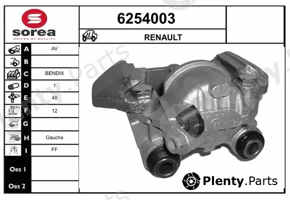 Startcar 6254003 — Brake Caliper