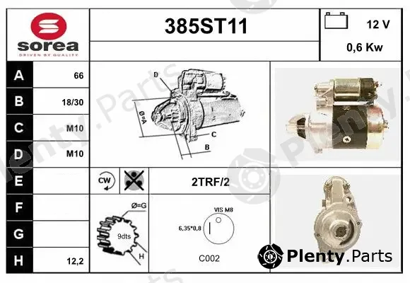 Startcar 385ST11 — Starter