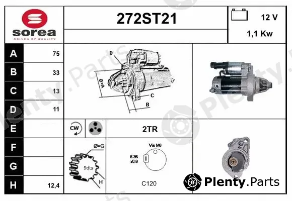 Startcar 272ST21 — Starter