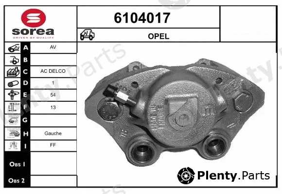 Startcar 6104017 — Brake Caliper