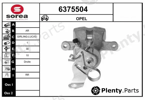 Startcar 6375504 — Brake Caliper