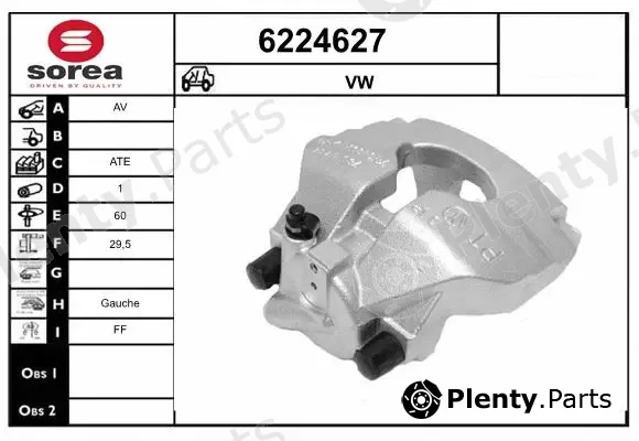 Startcar 6224627 — Brake Caliper