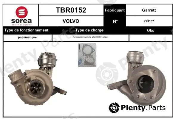 Startcar TBR0152 — Charger, charging (supercharged/turbocharged)
