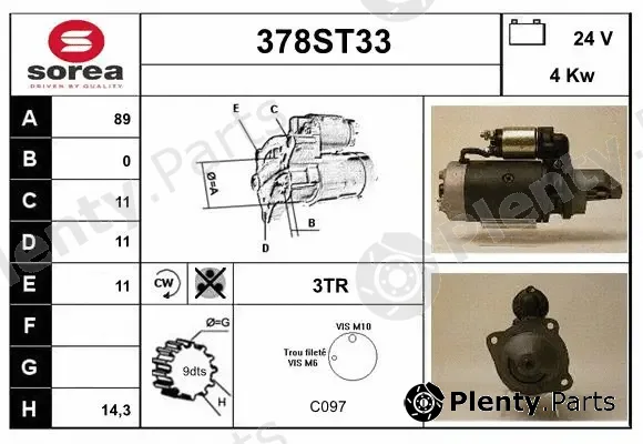 Startcar 378ST33 — Starter