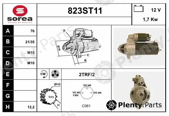 Startcar 823ST11 — Starter