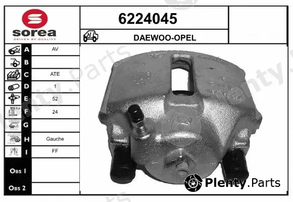 Startcar 6224045 — Brake Caliper