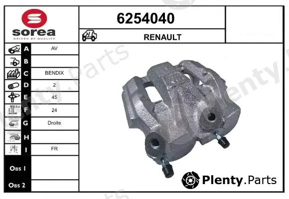 Startcar 6254040 — Brake Caliper