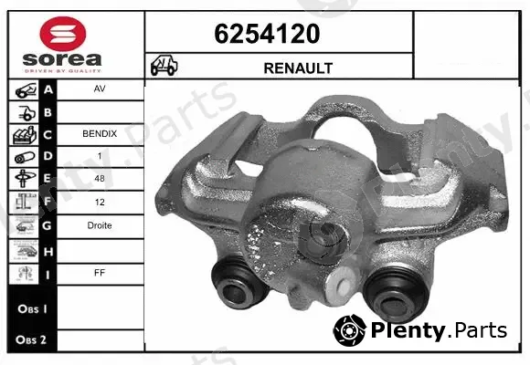 Startcar 6254120 — Brake Caliper